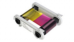 Полноцветная лента (YMCKO) на 500 оттисков с чистящим роликом; для принтера Advent SOLID 700 в Ставрополе