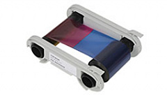 Полноцветная лента  (YMCKOK) для двусторонней печати на 200 оттисков с чистящим роликом в Ставрополе